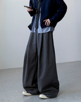 Mason Pintuck Wide Slacks