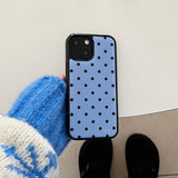 dot epoxy bumper case(cornflower blue)