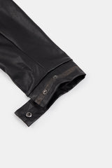 シックウォッシュドレザートラックジャケット