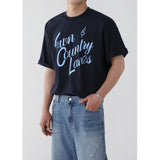 OVER FIT COUNTRY HIGH DENSITY HALF T-SHIRT