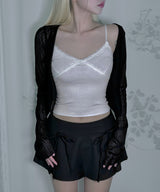 V Lace Sleeveless (2colors)