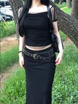 Mash Shirring Sleeveless T
