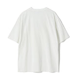 Untitled ハートロゴ ピグメントウォッシュ半袖  Off White
