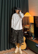 Camo Pocket Cargo Bermuda Shorts 2COLOR