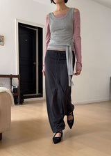 LOW FLOW LONG SKIRT