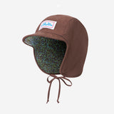 スプリンクルテディリバーサイドトルーパーハット(Brown)