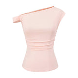 Novi Side Strap Drape Top