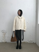 ルハイリ ハーフネック キルティングコート(2 Colors)