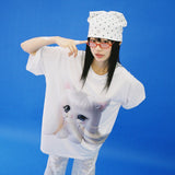 ドントクライエアロクールTシャツ - WHITE