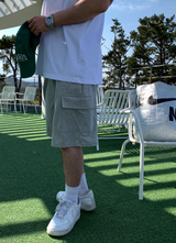 デンズ バミューダ カーゴ バンディング ショーツ