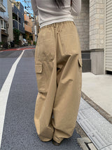 バルーンタックカーゴパンツ (4C)