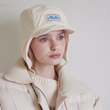 Sprinkle Teddy Reversible Trooper Hat (Ivory)
