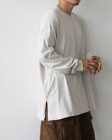 NCB HEAVY SIZE BALLOON LONG SLEEVE TEE