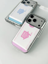 House Magsafe Button Card Pocket(Blue)
