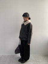 Pilance Quilted Fur Collar Jacket