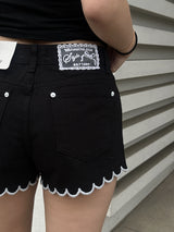 ウェーブクロップドパンツ