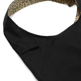Reversible Leopard Tote Bag (Yellow)
