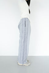 side lace tape jogger pants(3colors)