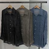 3 TAP Dyeing Washer Shirt (3color)