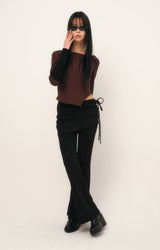 C LAYERED SKIRT PANTS