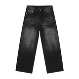 Dual-Wash Wide Denim