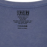 8287 Logo Vintage Sleeveless Tee (Dusty Blue)