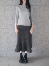 garment midi skirt