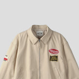 [Free Shipping] ST パッチ ブルゾン ジャケット (2C)