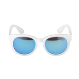 Fretzel TR Glossy White / Blue Mirror Lens