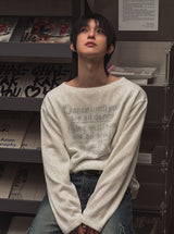 Rough See-through Layered Knit