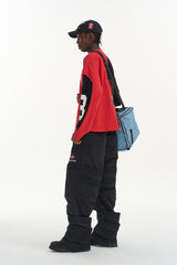 Layered Look Graphic T Shirt