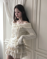 valentine eyelet two-piece set