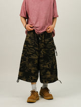 DE CAMOU BERMUDA BANDING PANTS