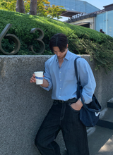 エデン 512 アイスリネン ワイドデニム