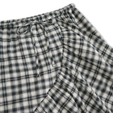 Ruffle long skirt_check