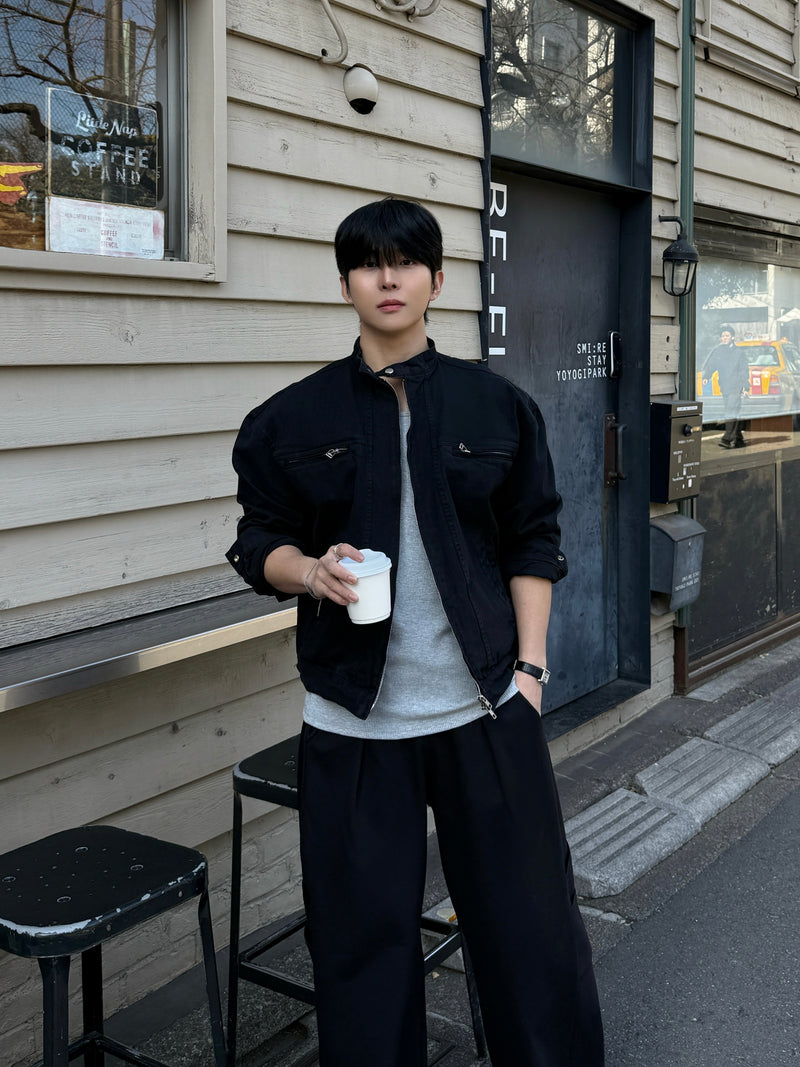 Cachion rider crop jacket
