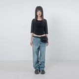 3/4 ペタリンTシャツ 001