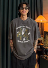 アパチカモヘビーピグメントショートスリーブTシャツ 4カラー