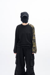 Shuk Camo Raglan Long Sleeve T-Shirt