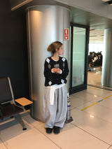 Nugget Pintuck Wide Balloon Pants (5c)