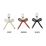 tied ribbone keyring - 3colors