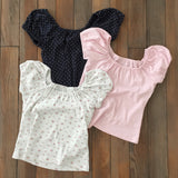 Petite Candy Top - NAVY