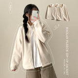 [3 sizes*/unisex!]Elti Campus Fleece Zip-up