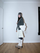 [ORDER MADE] FLUFFY 3-WAY BAG (WHITE)
