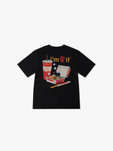 アイ ラブ ファスト ヌードルズ Tシャツ ブラック