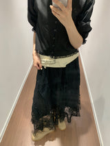 Tonern lace skirt (2color)
