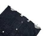 Frayed Crop Denim Jacket
