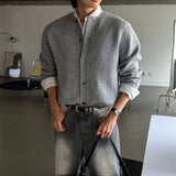 LMN Merino Wool incision Round Cardigan (9 colors)