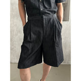 [S/S] クールツータックストラップバミューダパンツ（3color）