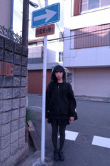 【MADE】 Pocket Hoodie Zip up - Black